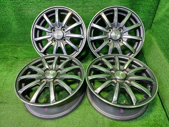 ホンダ HONDA N WGN JH 2 ホイール アルミ ガンメタポリッシュ 14インチ 4 5 J 4穴 4本 100 40