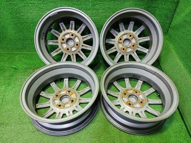 ホンダ HONDA N WGN JH 2 ホイール アルミ ガンメタポリッシュ 14インチ 4 5 J 4穴 4本 100 40