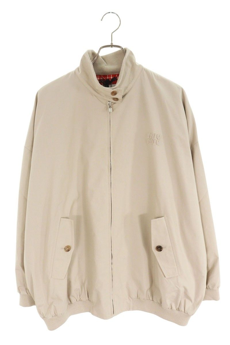 ミュウミュウ ML1267 パナマコットンジャケットブルゾン レディース 40
