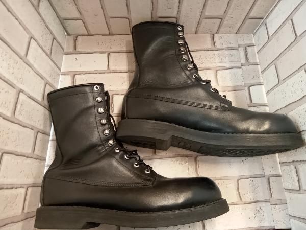  ミリタリー レースアップ ブーツ サイズ27 5 cm ブラック その他 ブーツ 革靴