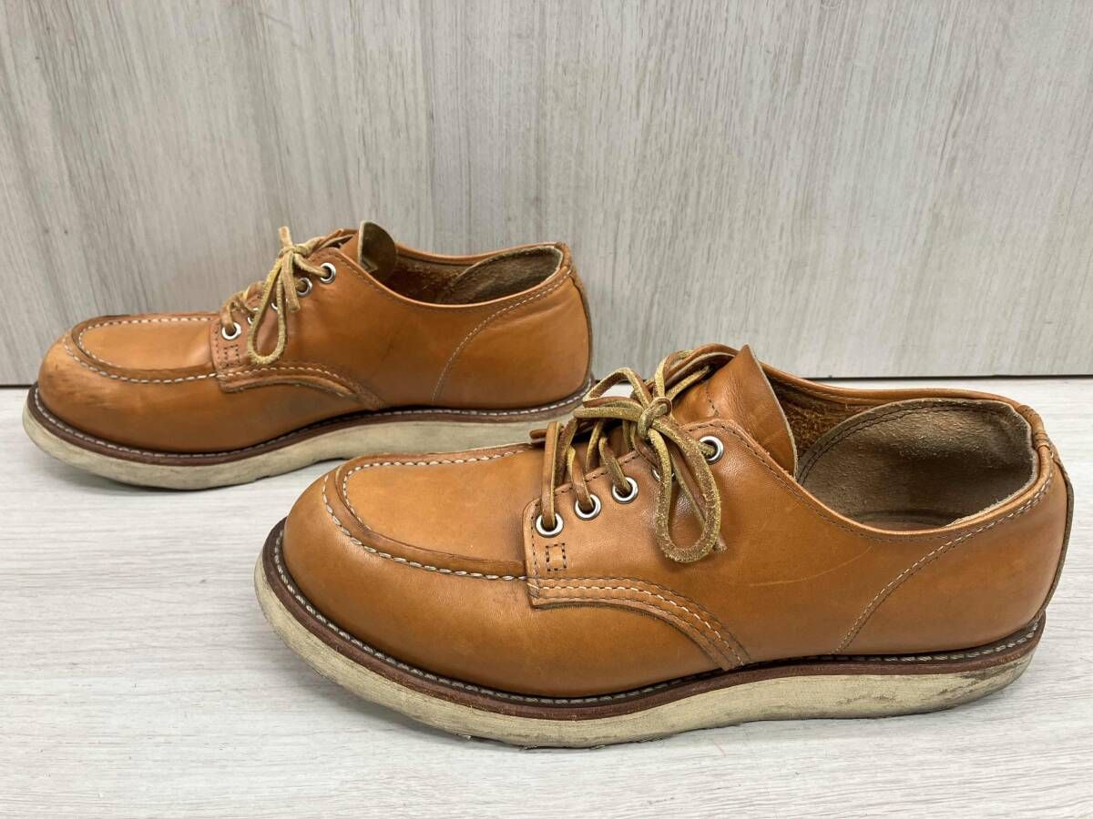 RED WING ドレスシューズ 9895アイリッシュセッター 刺繍犬タグ 表記サイズ 8 1|2 キャメル