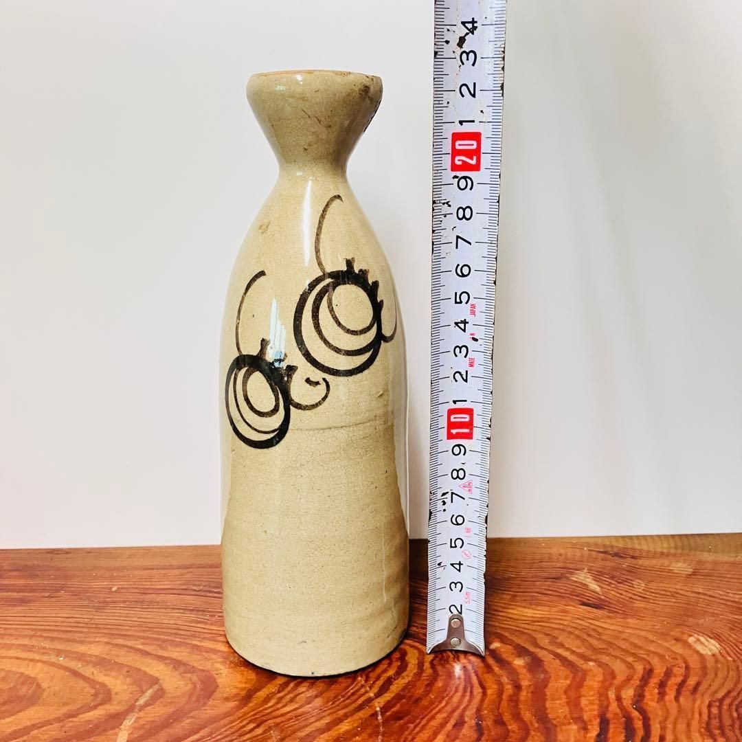 瀬戸系 鉄絵徳利 民窯徳利 一輪挿しやディスプレイに 古民藝 蚤の市