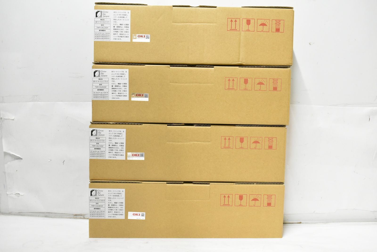 OKI トナー TNR C 3 LK 2 GF M Y シアン マゼンタ イエロー ブラック オキ L 23 byebye