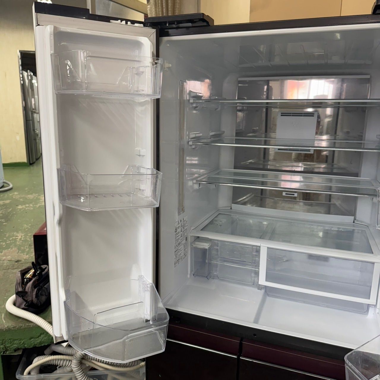 ガラスパネル 自動製氷