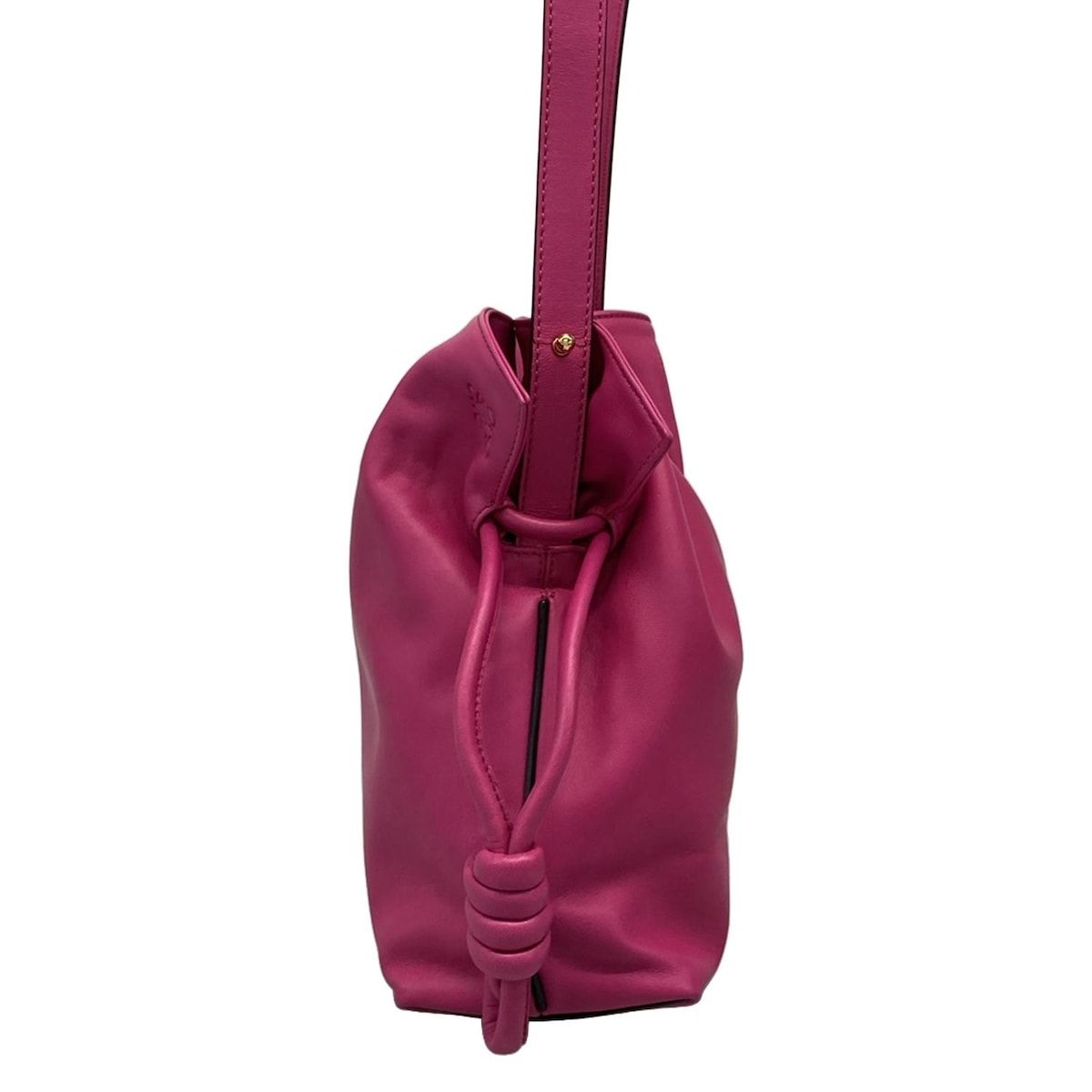 LOEWE(ロエベ) ショルダーバッグ フラメンコノット ピンク レザー