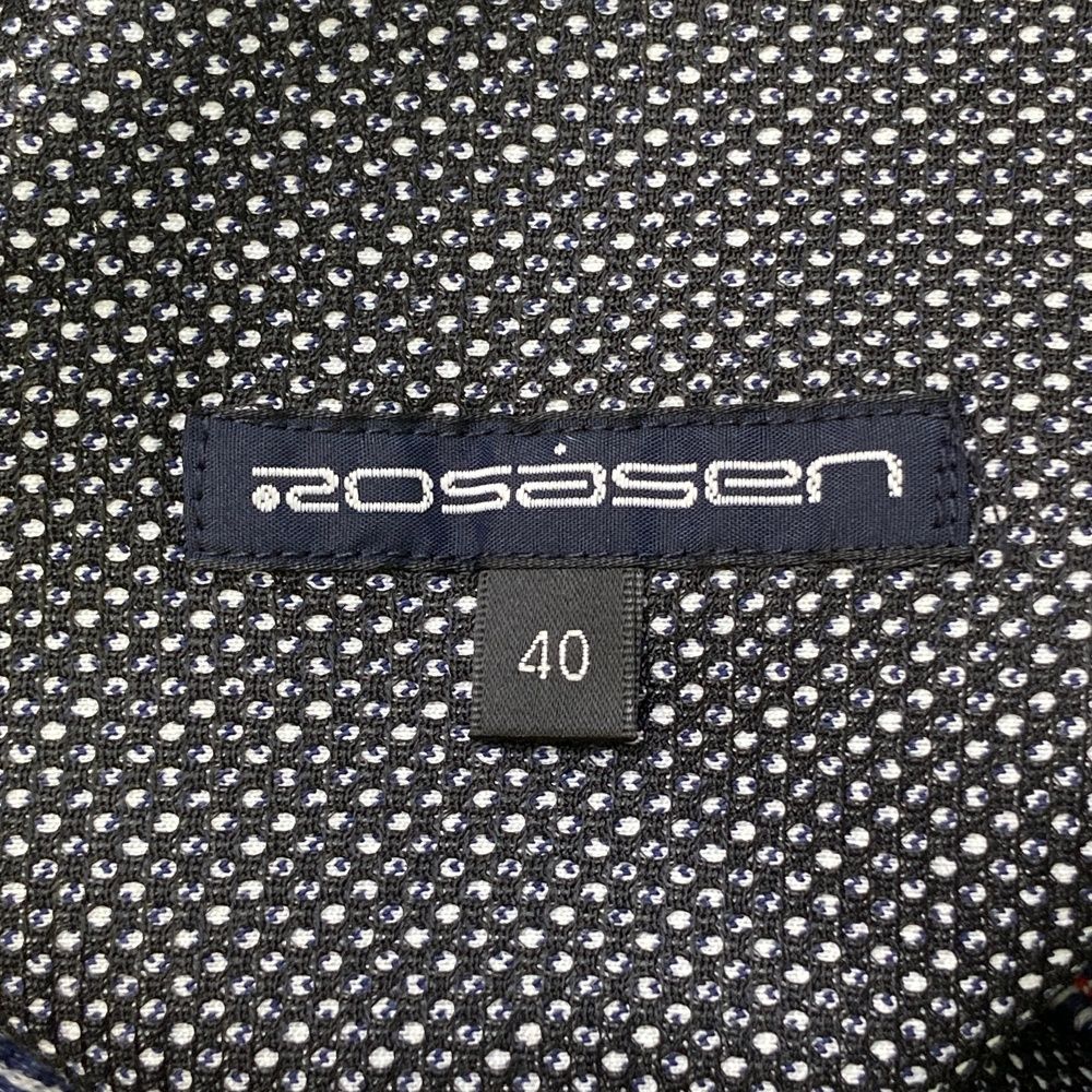 サイズ：M ROSASEN ロサーセン 045-79244 ストレッチスカート ストライプ柄 ネイビー系 [240101576410] ゴルフウェア レディース ストスト