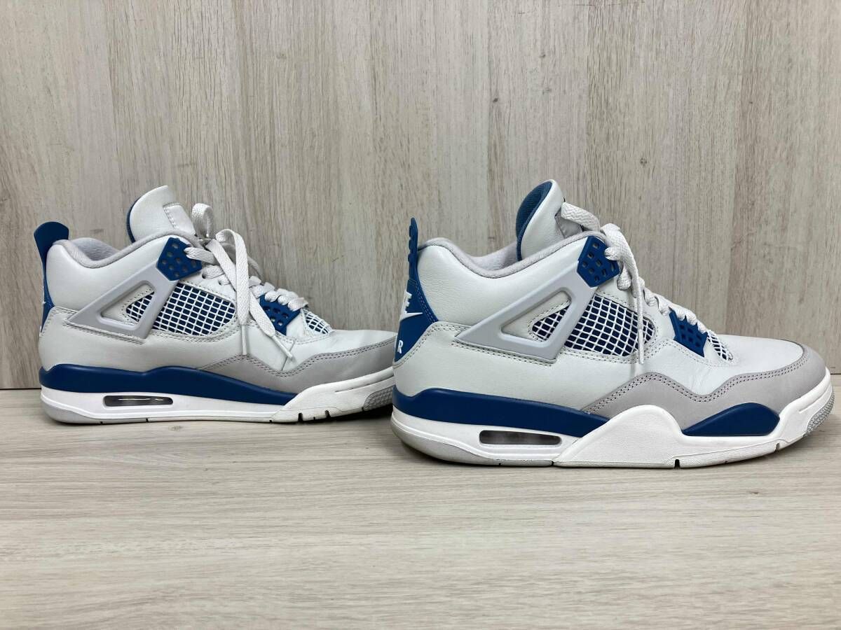 NIKE ナイキ エア AIR JORDAN 4 RETOR ジョーダン レトロ FV 5029 141 26 cm ブルー グレー
