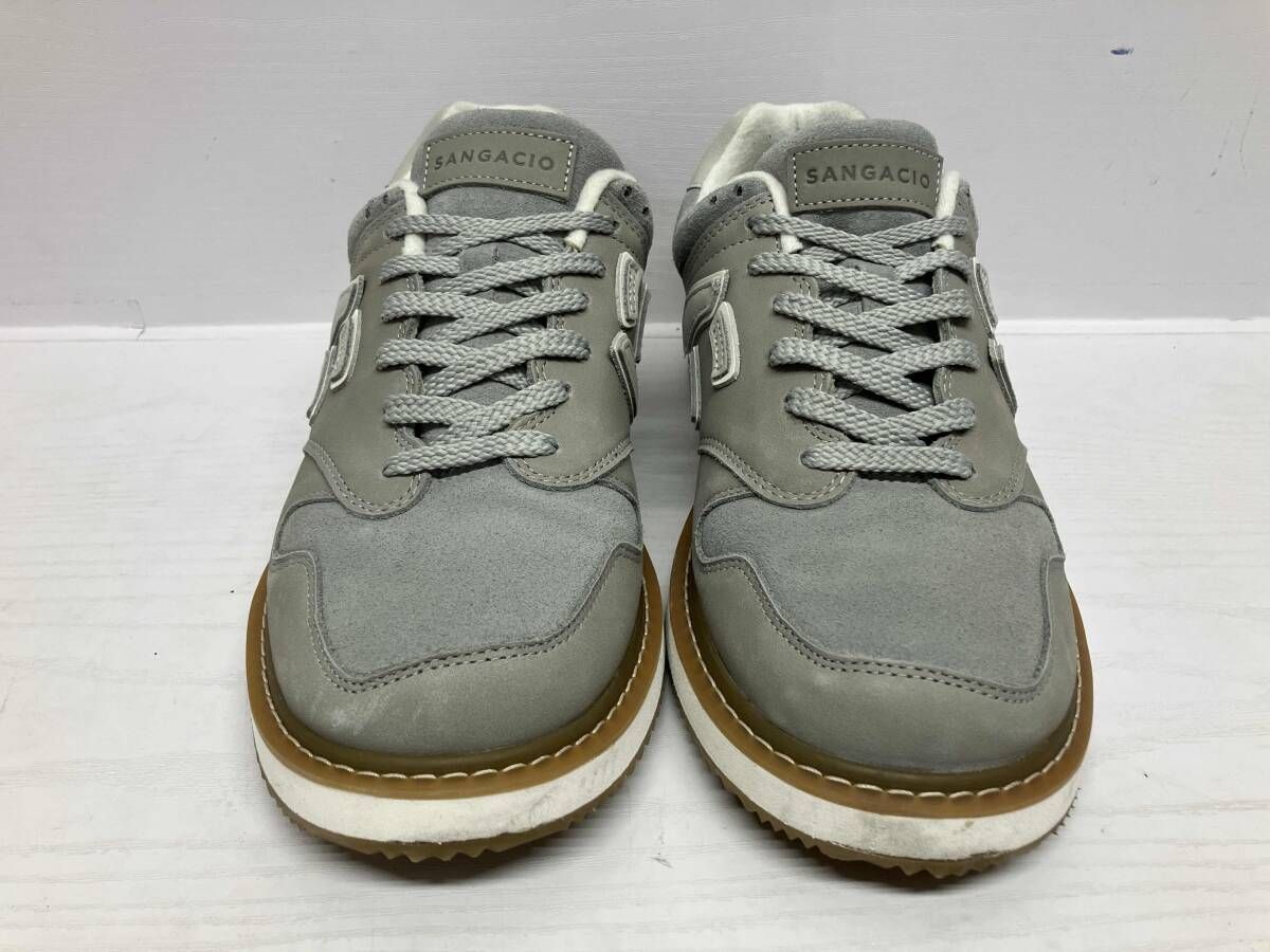 SANGACIO サンガッチョ スニーカー にゅ～ず にゅ® CREPE『GRAY