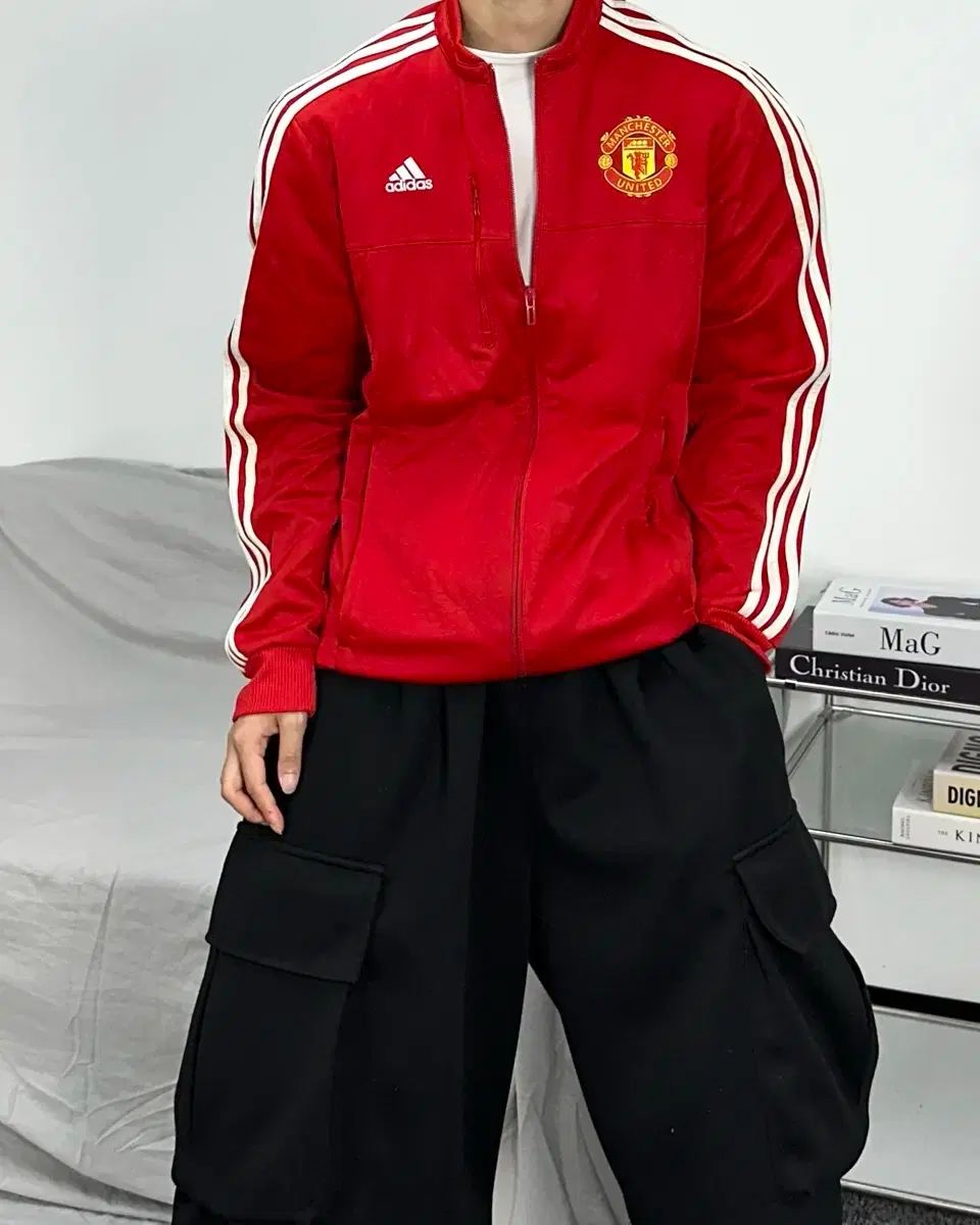 アディダス マンチェスター ユナイテッド ジャージ トラックジャージ M