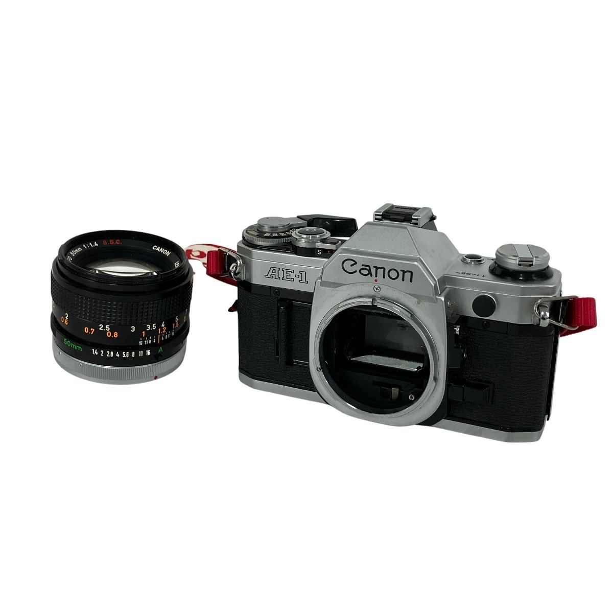 【完動品】Canon AE-1 + FD 50mm F1.4 S.S.C. Canon AE-1 FD 50mm F1.4 S.S.C. キャノン フィルムカメラ 一眼レフ
