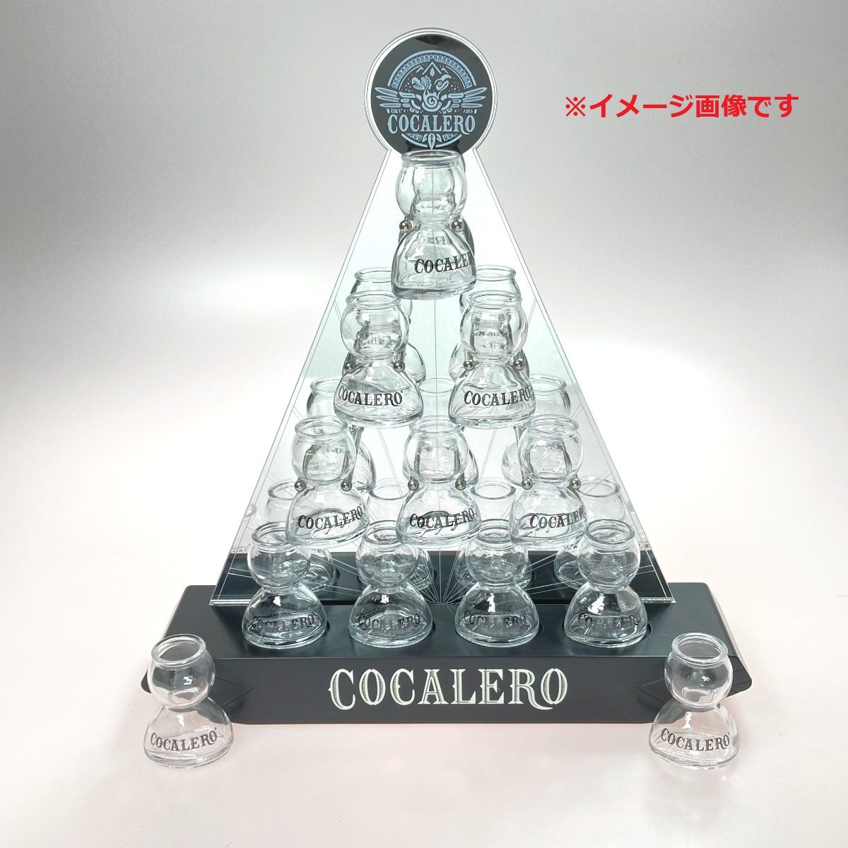 COCALERO コカレロ ボムタワー LEDディスプレイ グラス12個付き - メルカリ