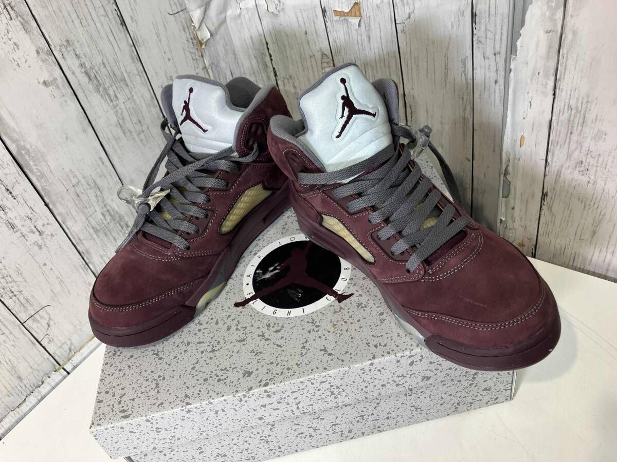 NIKE Air Jordan 5 Retro SE 'Burgundy'ナイキ エアジョーダン5 レトロ SE 'バーガンディ' DZ4131-600 26cm スニ-カ- 箱付