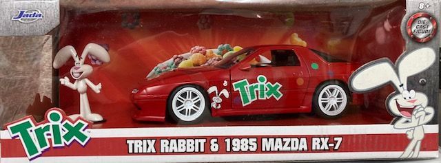 JADA TOYS JAD-32199 General Mills Trix 1985 マツダ RX-7 (FC-3S) w