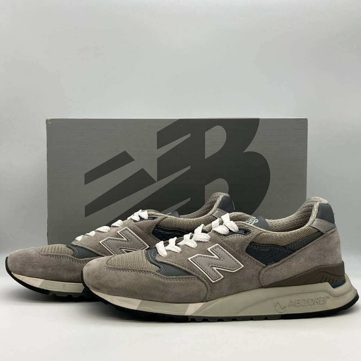New Balance 998 GRAY ニューバランス U998GR グレー サイズ26.5cm
