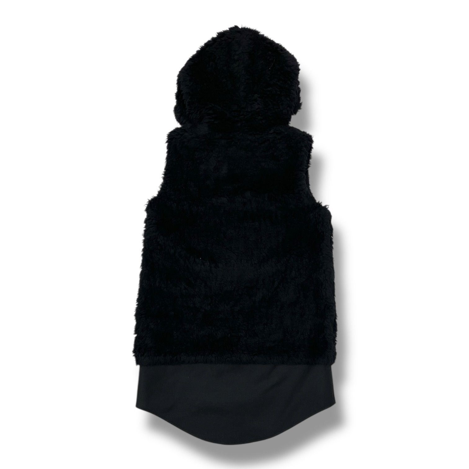 THE RERACS ザリラクス ボアフーデットベスト ロングベスト フード付き