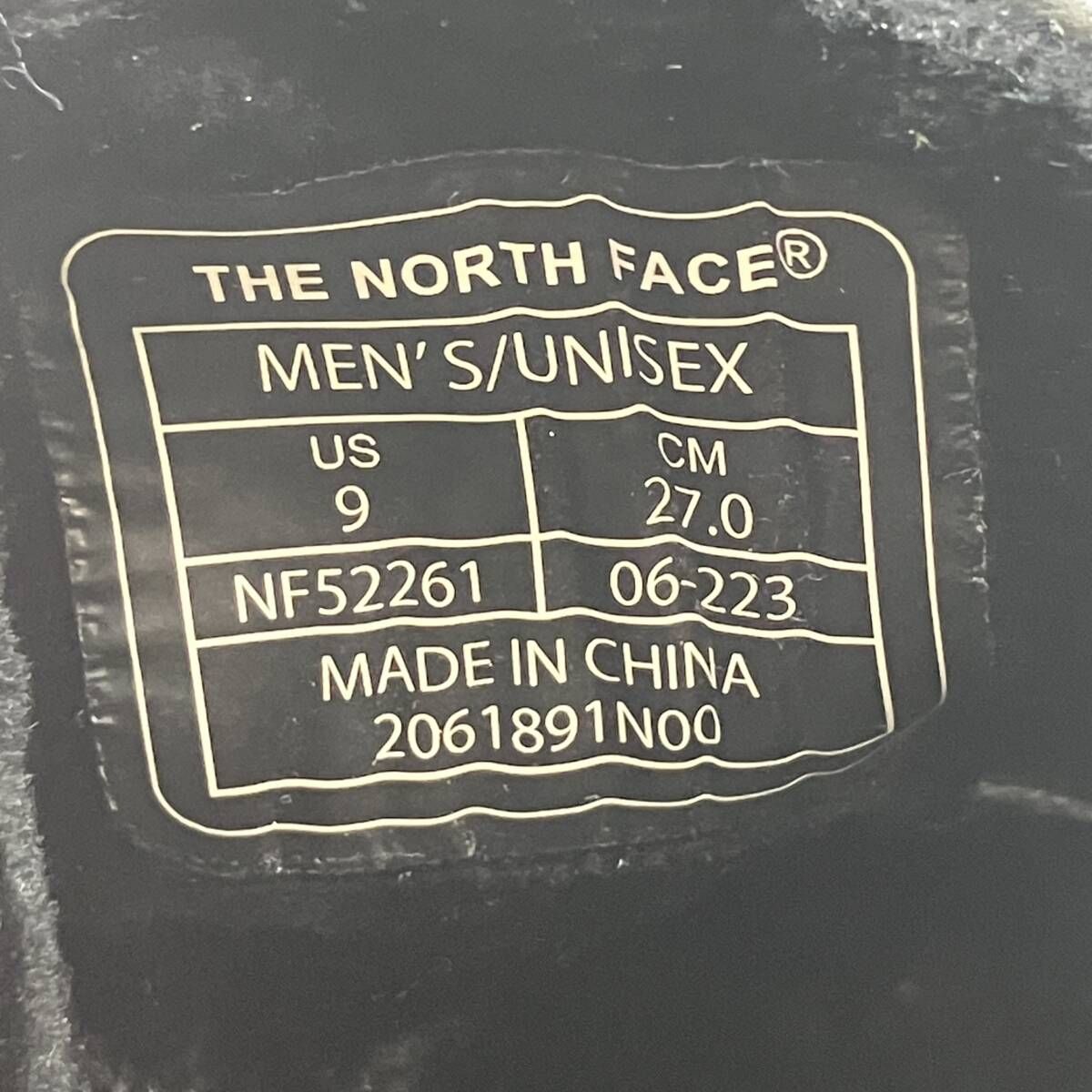 THE NORTH FACE DECADE GORE-TEX MOCCASIN BLACK ザノースフェイス