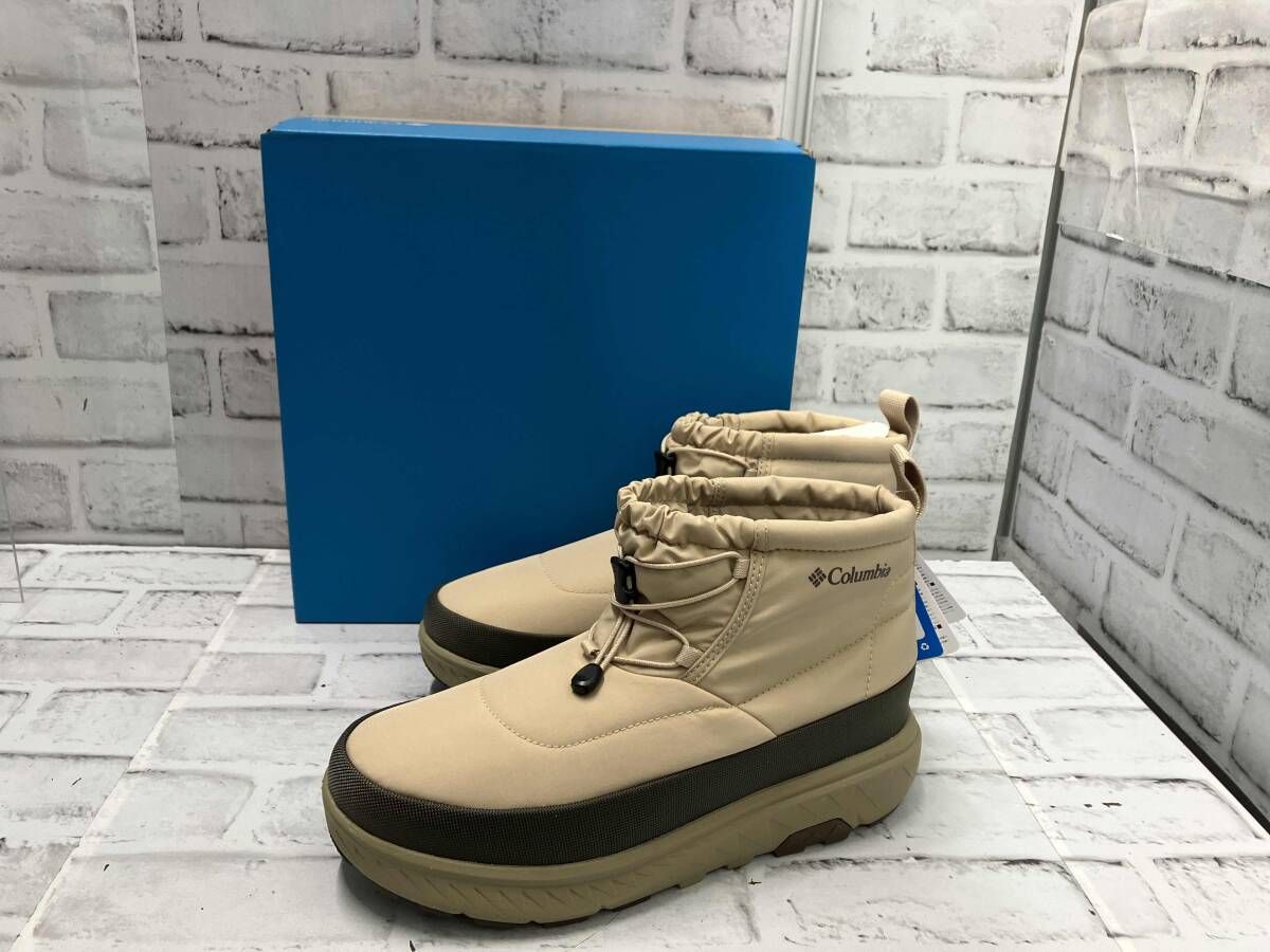 Columbia SHORTY WP 26 cm イエローテイル スノーブーツ ベージュ コロンビア オムニヒート YU 2743 271