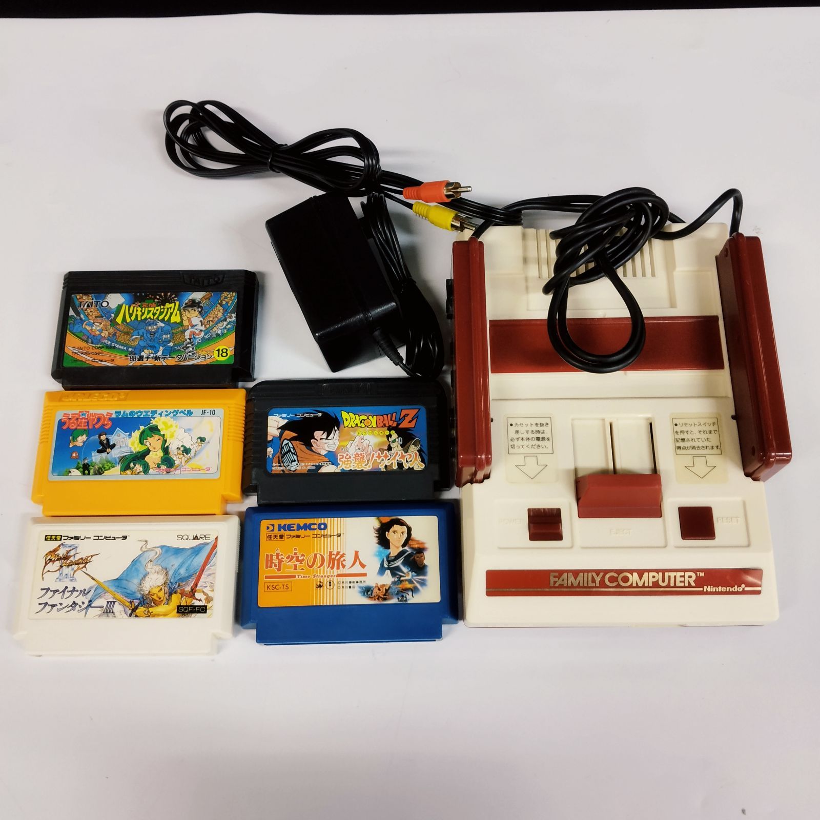 D15699】AV仕様ファミコン＆ソフト5本 セット ※ジャンク※ - メルカリ