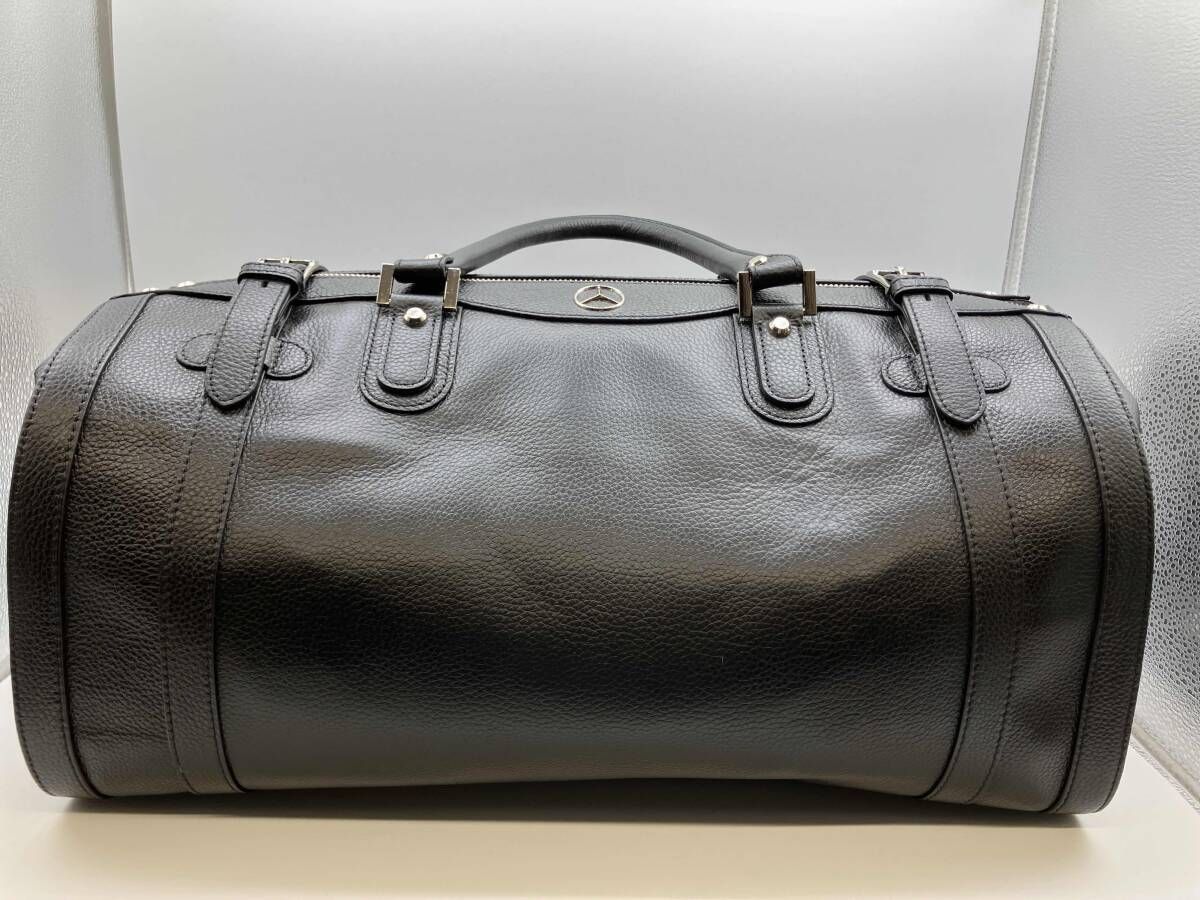 GOLD PFEIL/ボストンバッグ/MercedesーBenz/ブラック/レザー