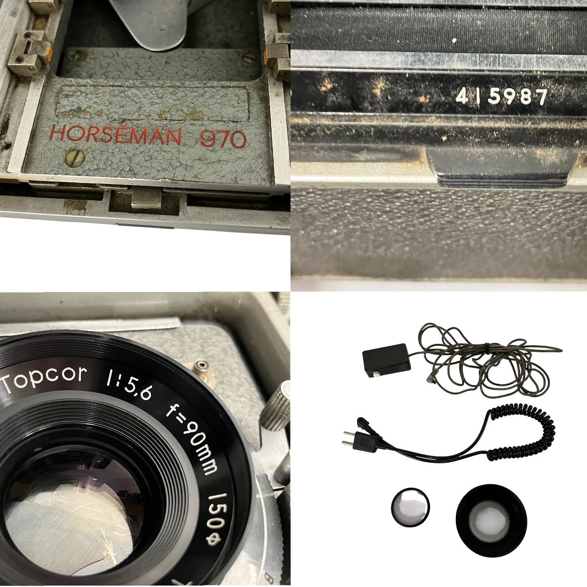 970 ボディ Super Topcor 1 5 6 f 90 mm Tokyo Kogaku レンズ セット 大判 フィルムカメラ ホースマン