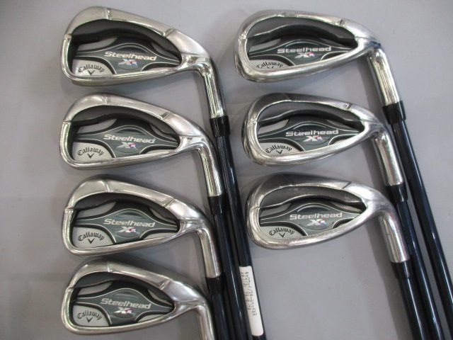 キャロウェイ スチールヘッド　XR アイアンセット B〜Cランク ゴルフクラブ キャロウェイ スチールヘッド XR アイアンセット B〜Cランク ゴルフ