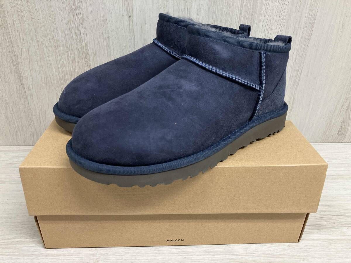 UGG 1116109 W CLASSIC ULTRA MINI アグ クラシックウルトラミニ スエード プリタブ 撥水加工 レディース ショートブーツ US 8 約25 cm