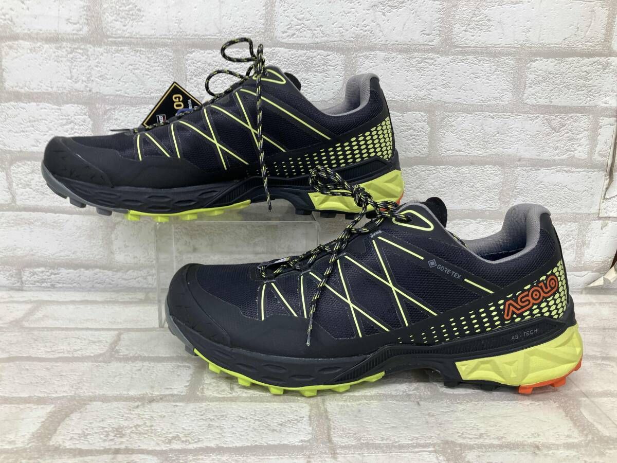  asolo タホ GTX 1829695 アソロ ローカットブーツ メンズ ブラック サルファーイエロー size 27 cm アウトドア その他 ブーツ 革靴