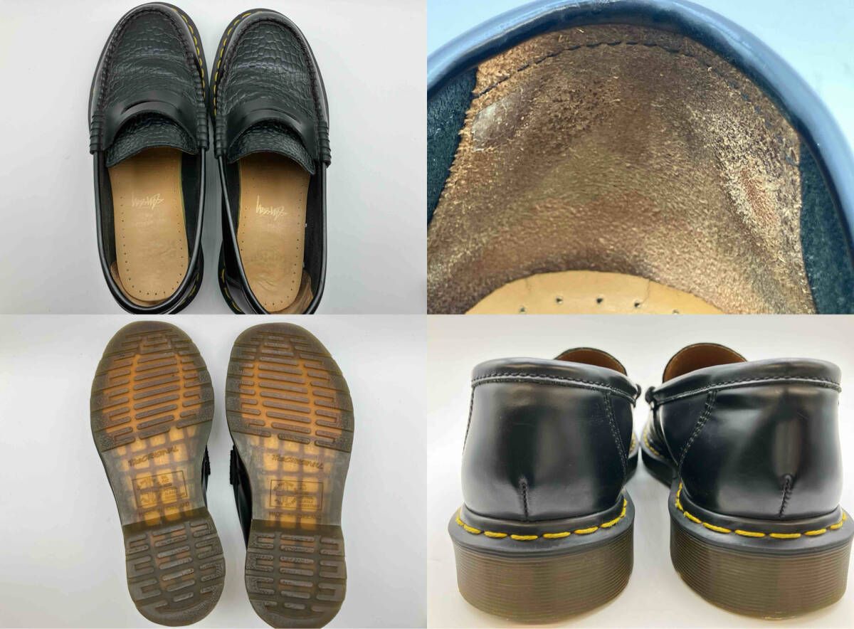 Dr Martens x Stussy ローファー PENTON COIN LOAFER ブラック 24369 26 cm