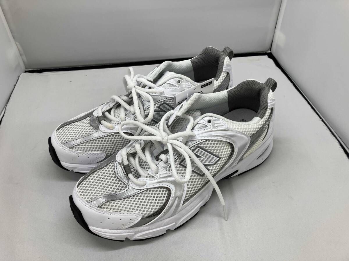 BLANCE ニュー ンス 530 MD-26 SLIVER WHITE シルバー ホワイト 24.5 cm