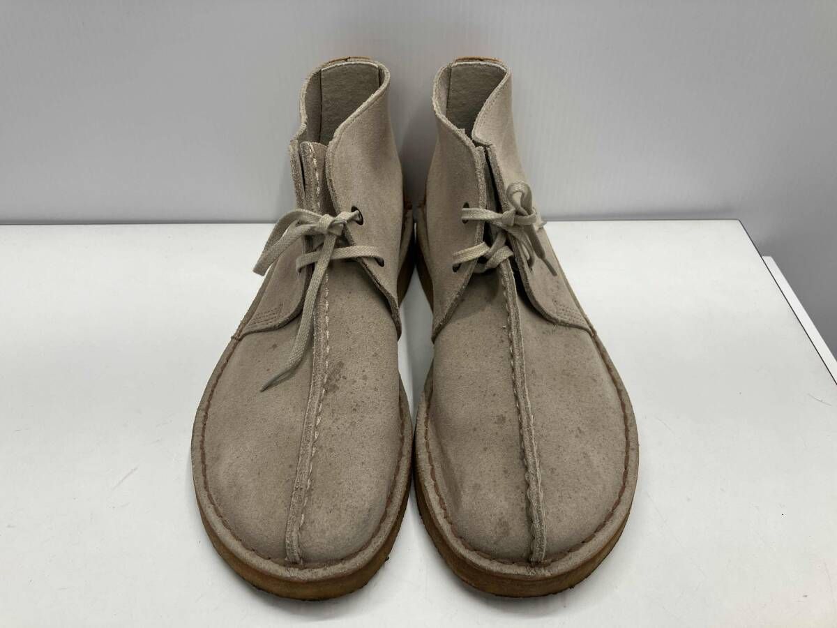CLARKS BEAMS クラークス ビームス 40周年記念 DESERT TREK デザートトレック チャッカブーツ ベージュ 25 5 cm