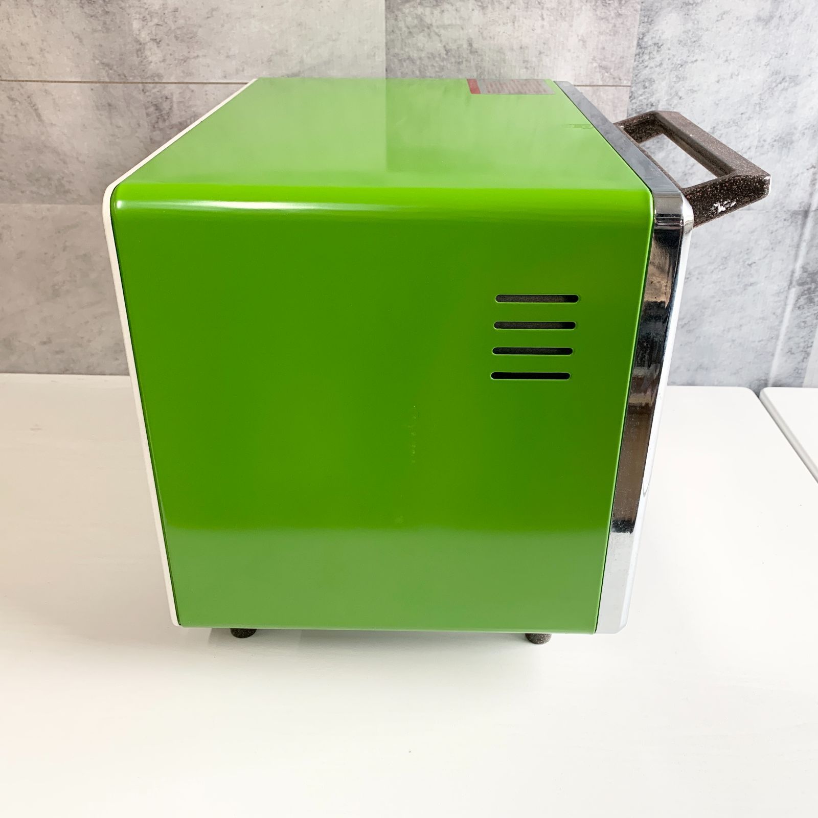 TOSHIBA 東芝 HGR-101 電気オーブン グリーン 昭和レトロ アンティーク