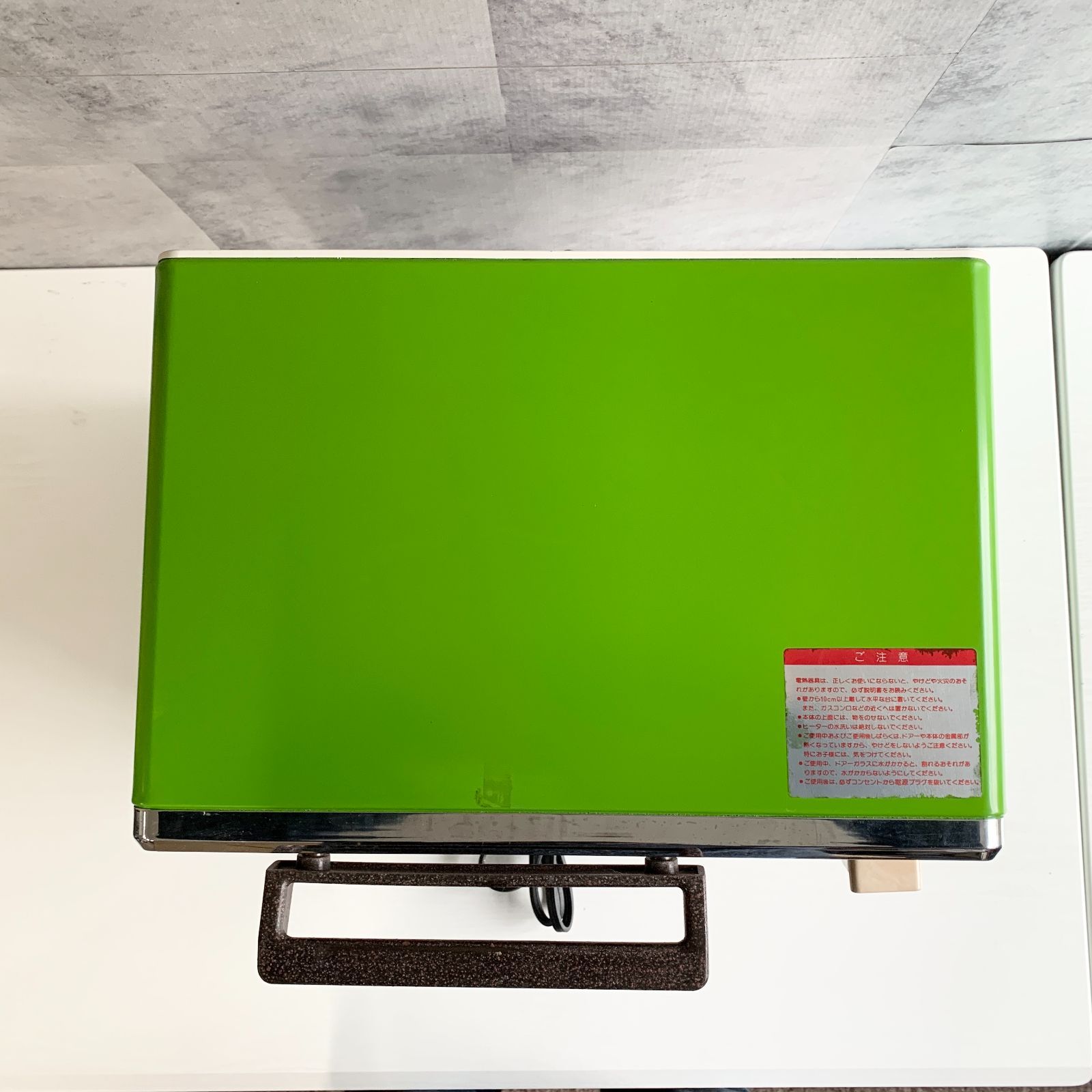 激レア! 昭和レトロ 東芝 電気オーブン HGR-101 ジャンク扱い グリーン 