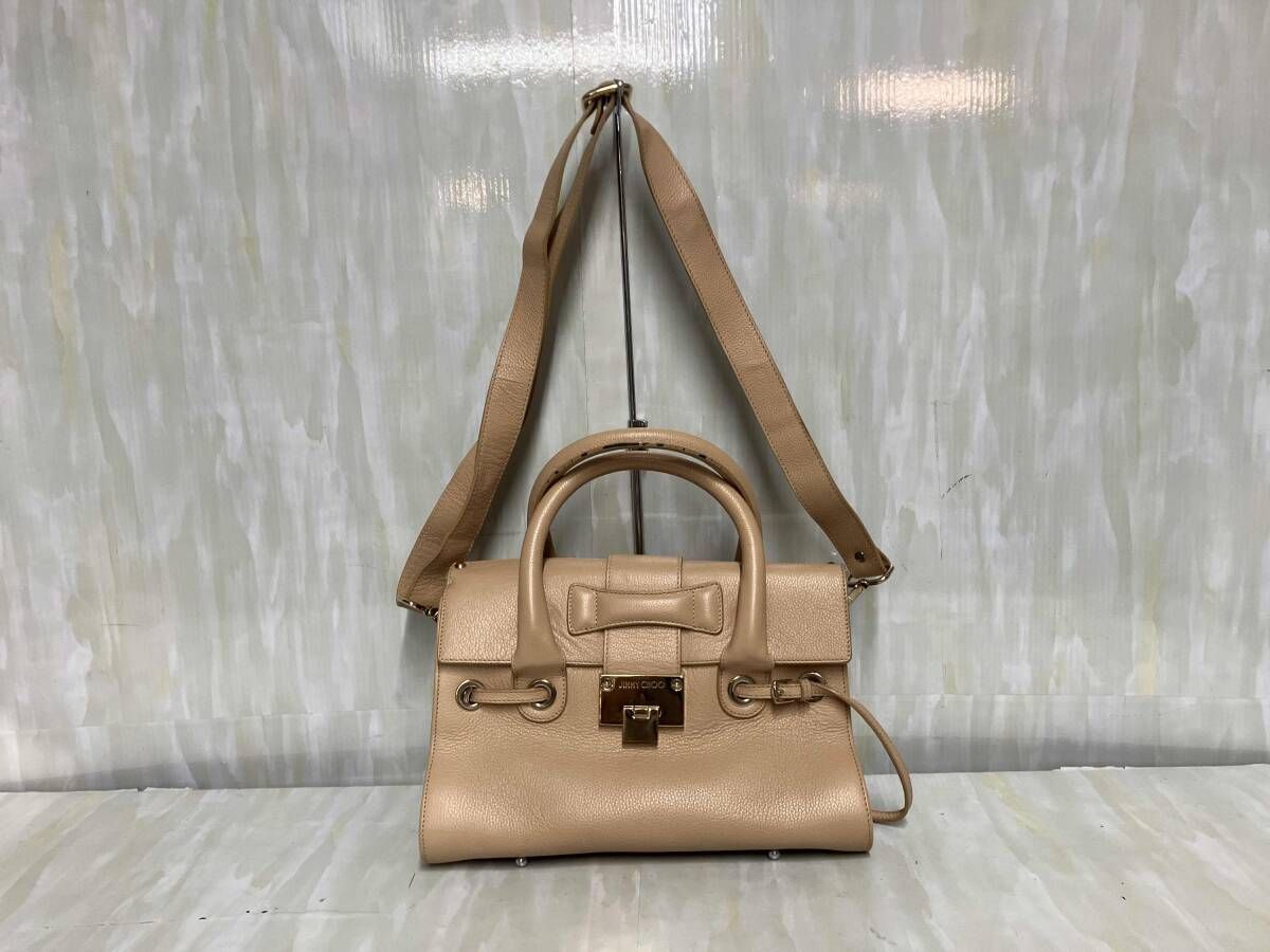 JIMMY CHOO ジミーチュウ ロザリー 2way 販売 ハンドバッグ ショルダー