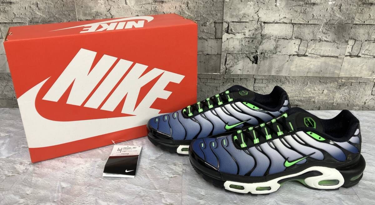 NIKE ナイキ AIR MAX PLUS SCREAM GREEN DX4926-001 サイズ28 ブラック