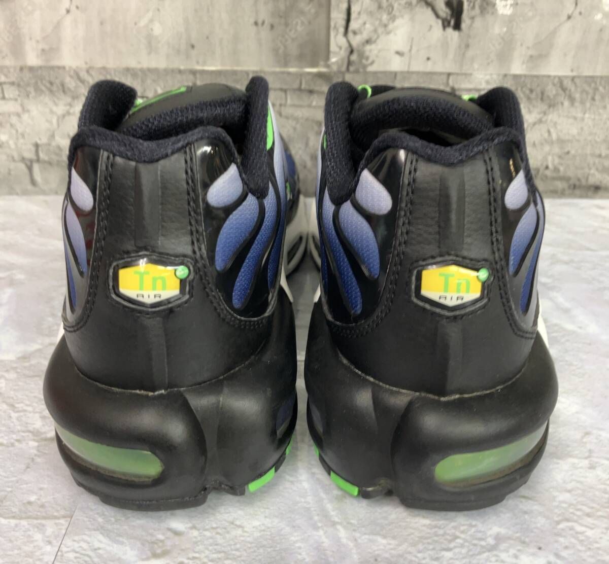 NIKE ナイキ AIR MAX PLUS SCREAM GREEN DX4926-001 サイズ28 ブラック 