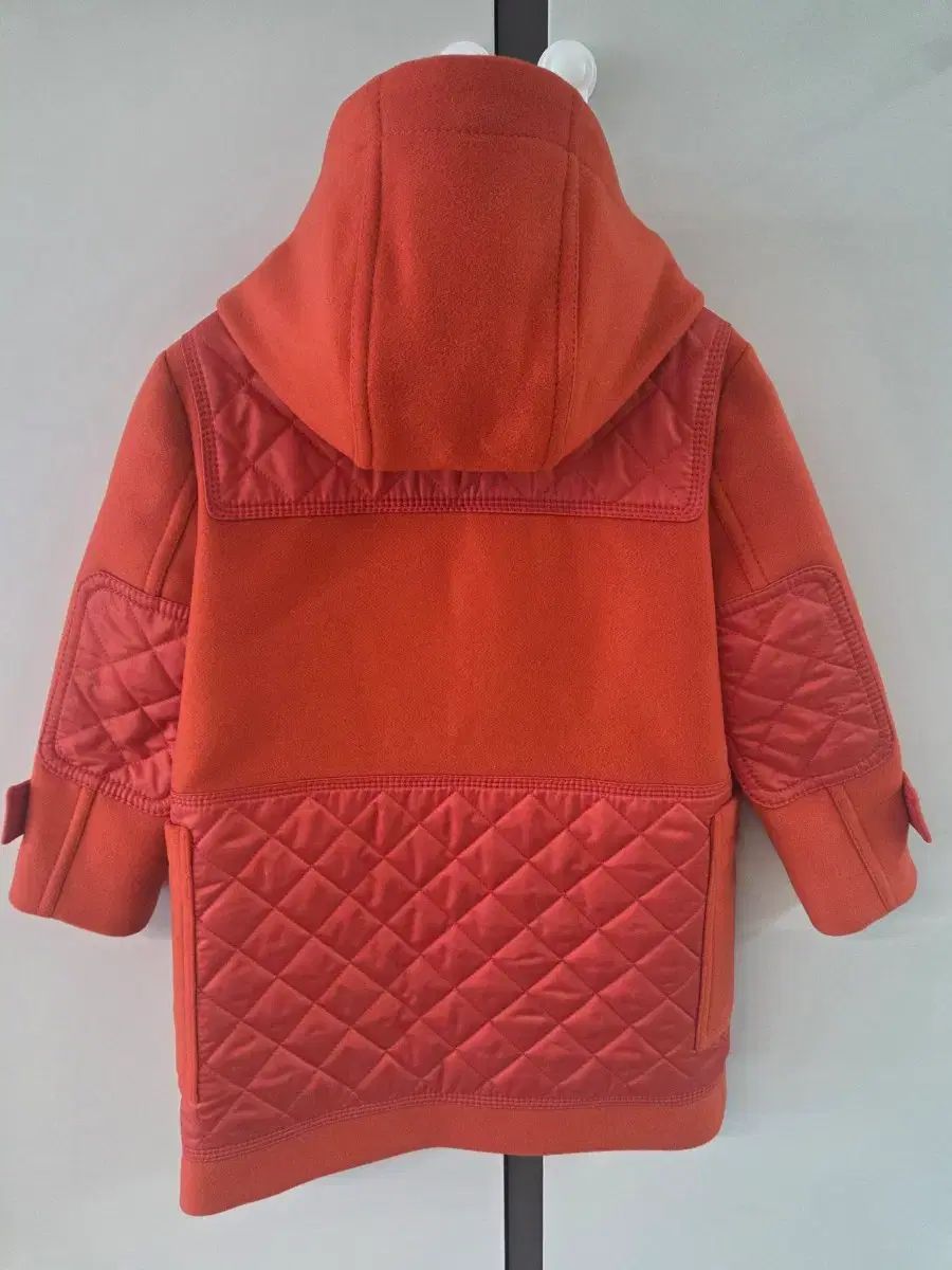 バーバリー テン TEN オレンジ ダッフルコート 6 Y