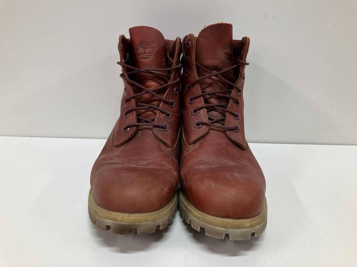 Timber land ティンバーランド ワークブーツ 7ホール A 151 Tワイン 26 5 cm