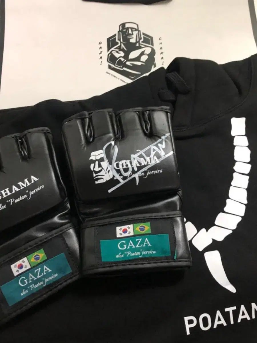 アレックス ペレイラ サイン入り MMAグローブ