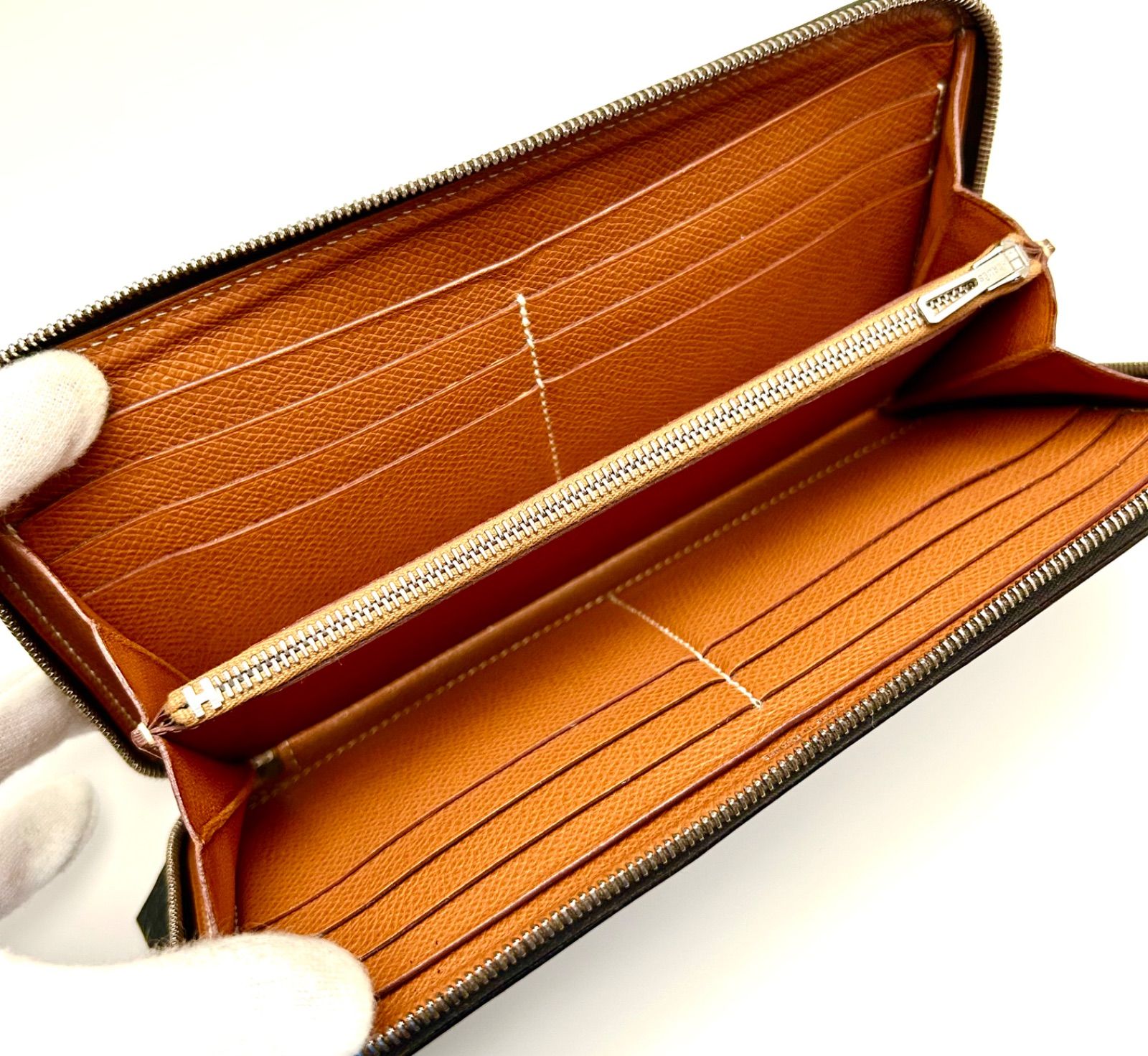 値下げ不可‼️早い者勝ち【リザードブラック艶アリ】エルメスアザップオールレザー 人気‼️】値下げ不可‼️HERMES エルメス アザップオールレザー