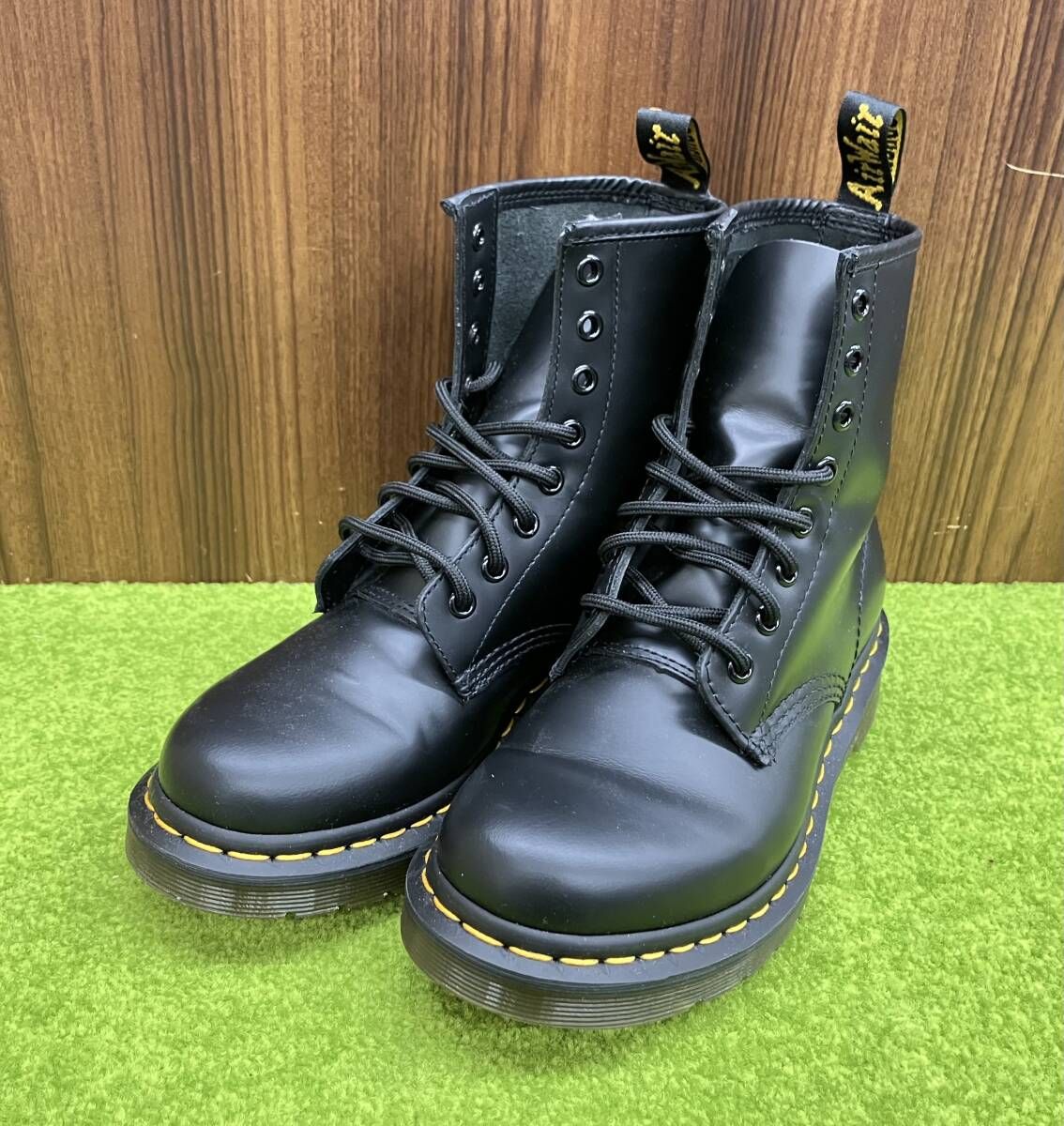 Dr.Marten ドクターマーチン CAPPER ブラック EU 37 UK 4 約23 cm ショートブーツ 1460 W レースアップブーツ レディース シューズ 靴