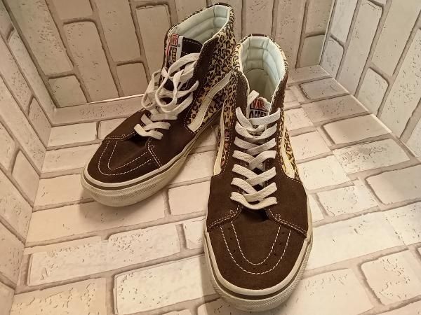 VANS バンズ スニーカー 90s SK8-HI ヒョウ柄 レオパード柄 ハイ