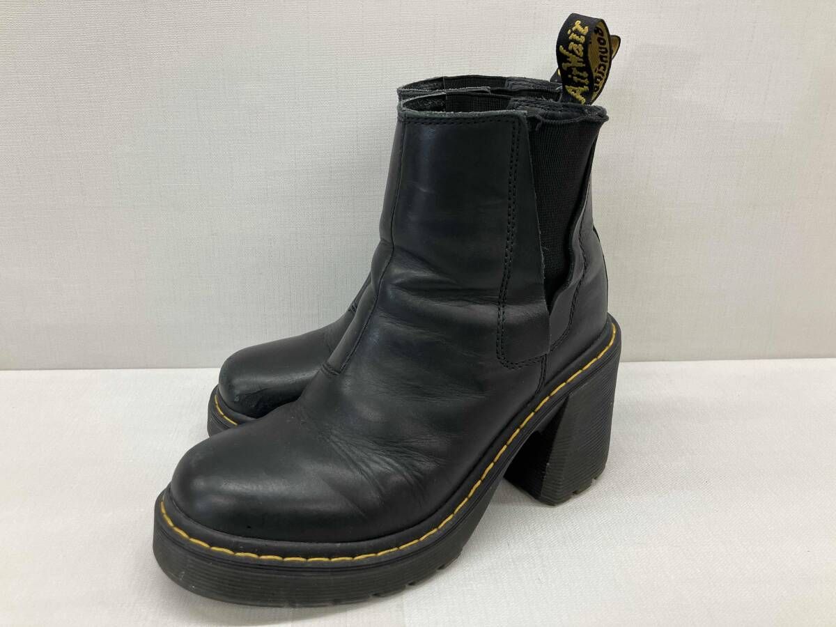 通年 Dr Marten ドクターマーチン スペンスチェルシーブーツ サイドゴアブーツ ショートブーツ AW 006 KV 05 W ブラック 23 0