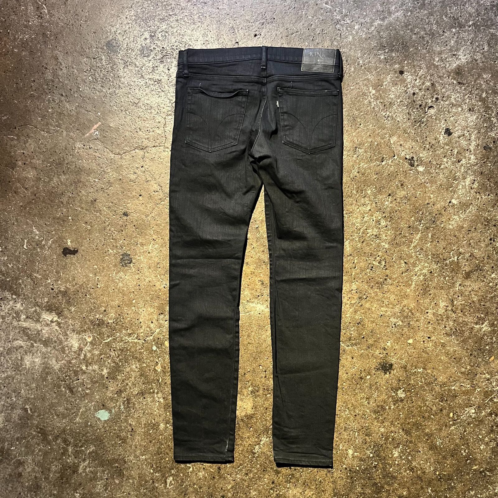 GLAMOUR 21 ss TYPE LOGO スリムデニムパンツ W 29 L 32 ヒステリックグラマー 2021 タイプロゴ スキニー