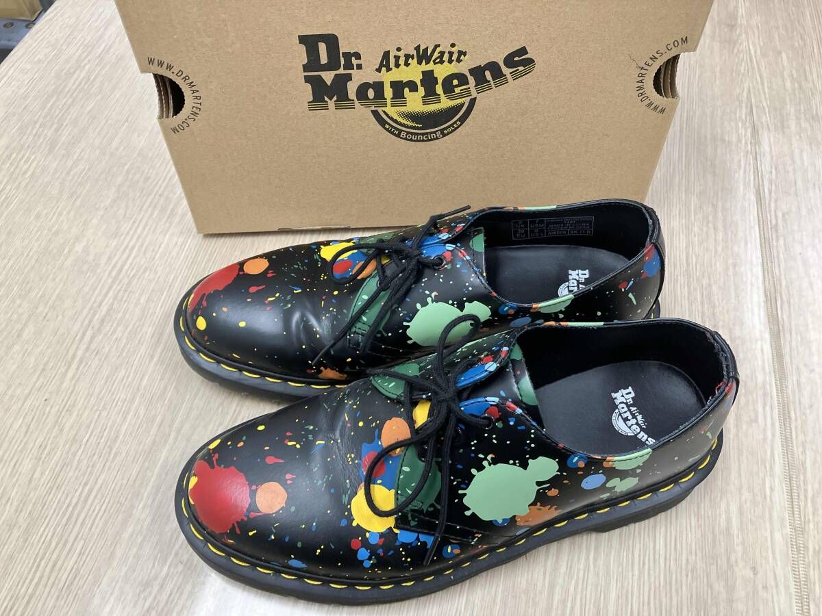 Dr.Martens ショートブーツ ペイントスプラッター UK 6 サイズ24.5