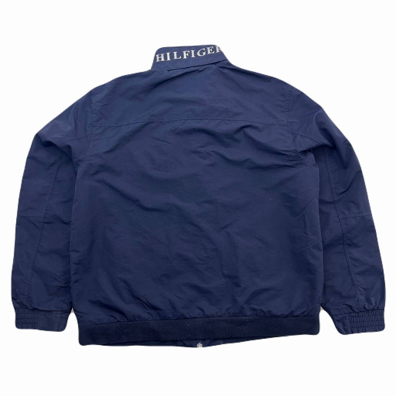 トミーヒルフィガー ナイロンジャケット 収納式フード付 ビッグ