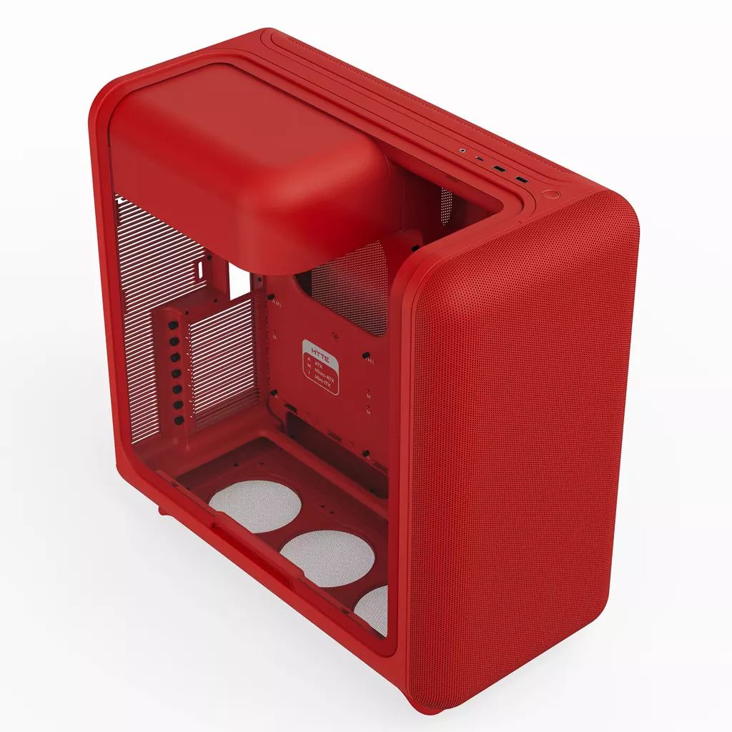 PCハード PCケース HYTE X 50 レッド Cherry