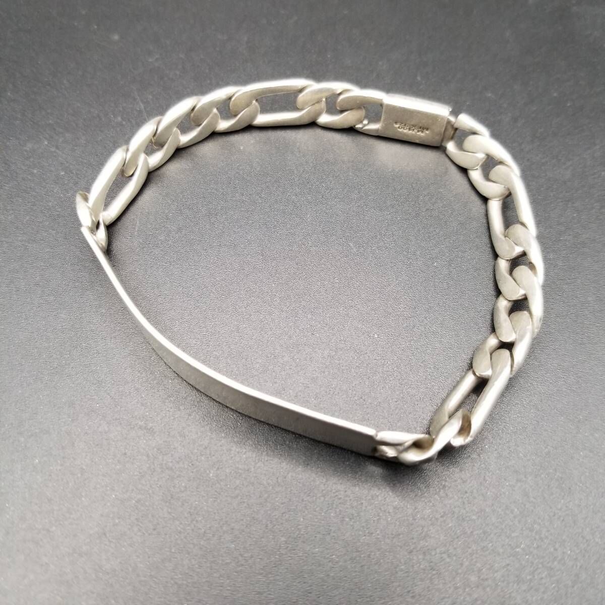 MJ100 MRX刻印 IDタグ 長方形プレート 925 シルバー ヴィンテージ