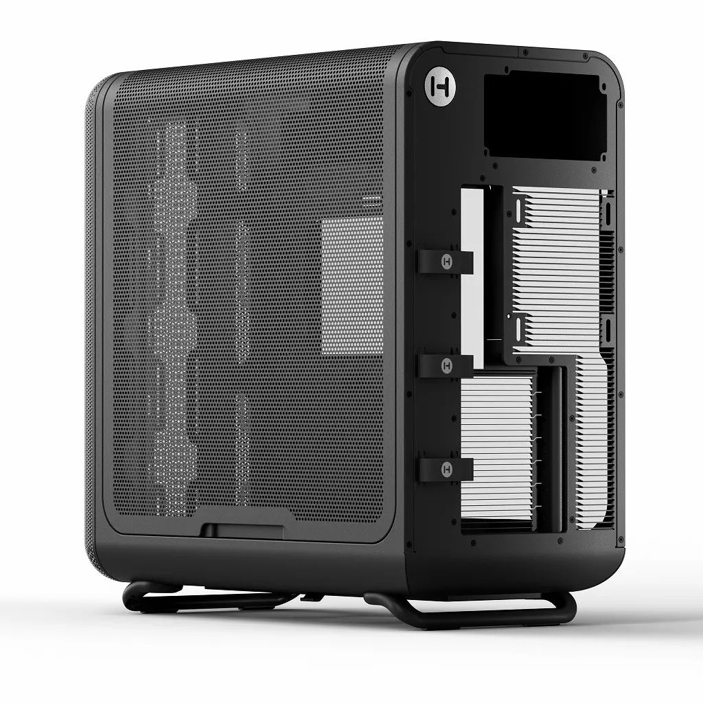 PCハード PCケース HYTE X 50 ブラック Pitch Black