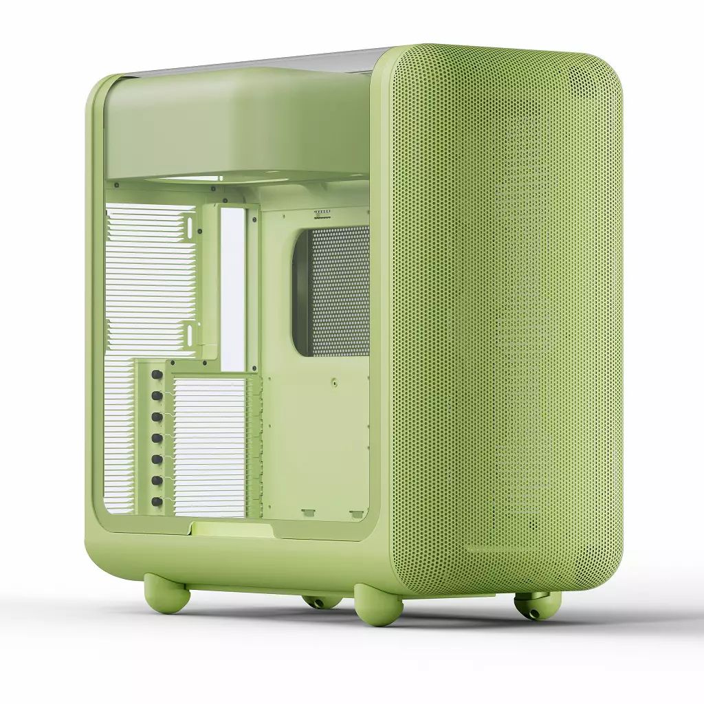 PCハード PCケース HYTE X 50 グリーン Matcha Milk