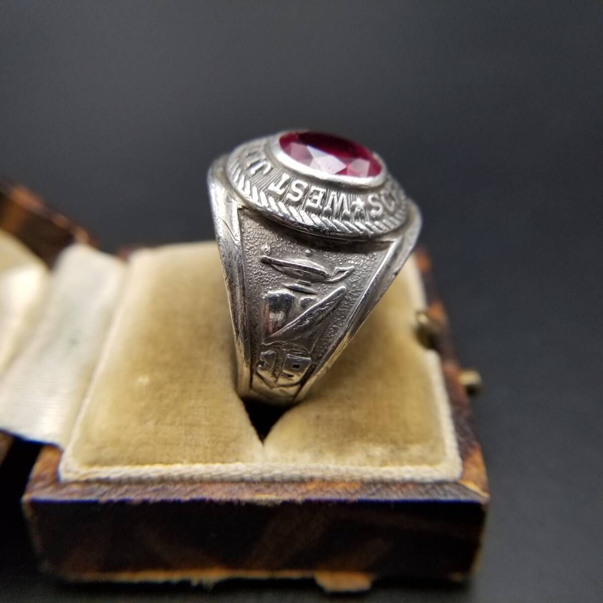 1976年 Bale社製 米国 ヴィンテージ クラスリング West Jefferson High